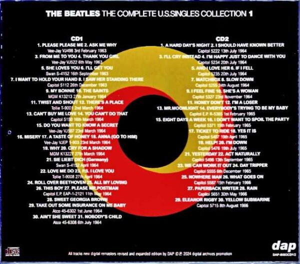 Beatles/Complete U.S. Singles Collection Vol.1 Upgrade - Image 2