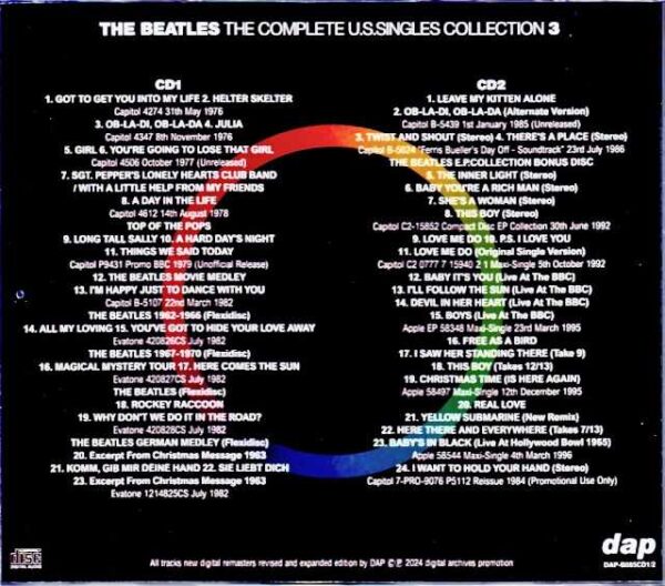 Beatles/Complete U.S. Singles Collection Vol.3 Upgrade - Image 2