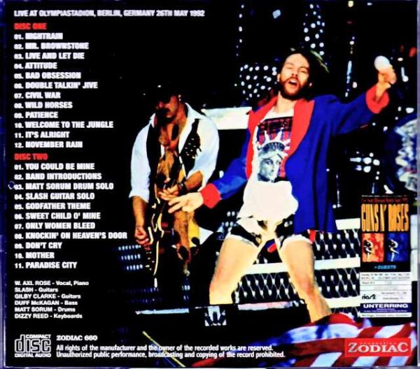 Guns N' Roses / Germany 05.26.1992 - Image 2