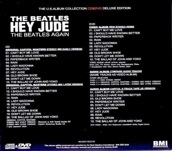 Beatles / Hey Jude Hey Jude U.S. Album Collection Deluxe Edition - Image 2