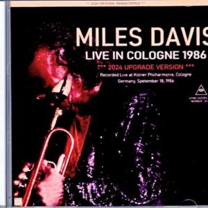 Miles Davis Bob Berg/Germany 1986 Upgrade
