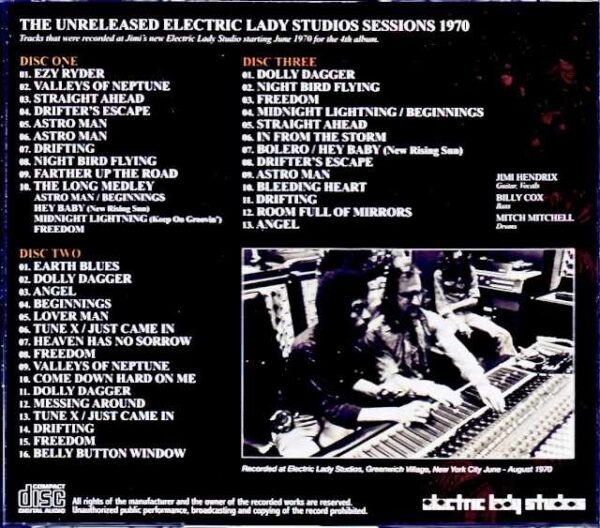 Jimi Hendrix/Electric Lady Land Unreleased Sessions 1970 - Image 2