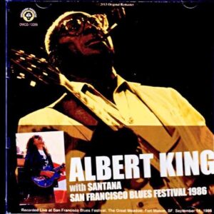 Albert King Santana/SF,USA 1986