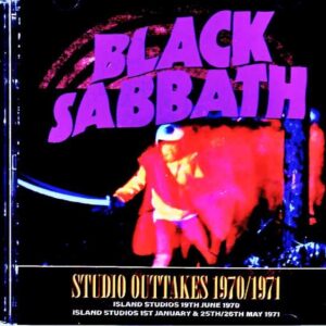 Black Sabbath Paranoid Master of Reality Studio Outtakes 1970-1971