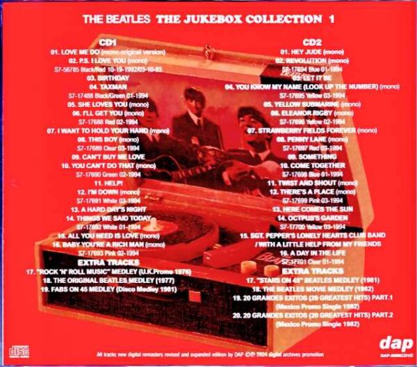 Beatles/For Jukebox Only Singles and Extra Tracks Vol.1 - Image 2