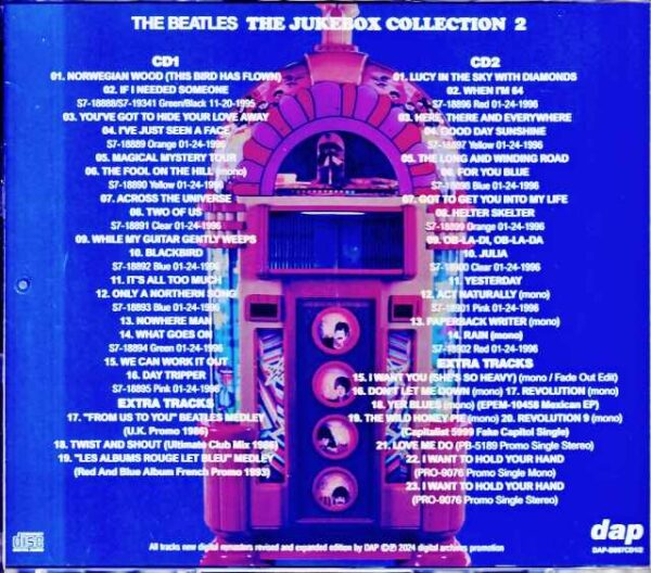 Beatles/For Jukebox Only Singles and Extra Tracks Vol.2 - Image 2