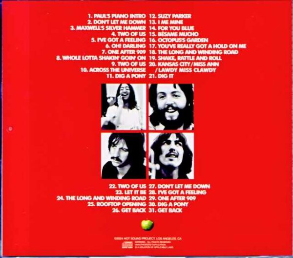 Beatles Let it Be 2024 S & V New Master Definitive Edition - Image 2