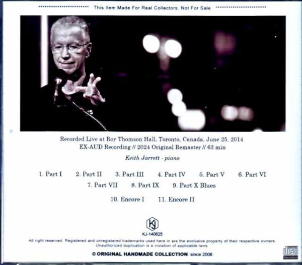 Keith Jarrett/Canada 2014 Complete - Image 2