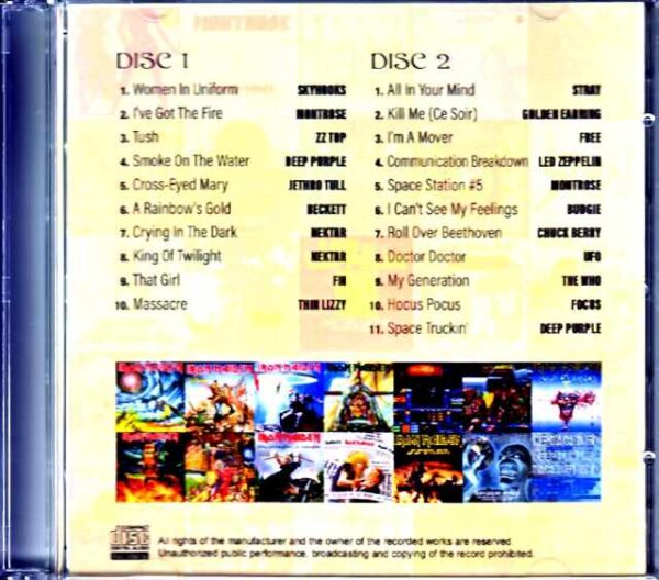 Iron Maiden/Maiden Covers Original Artist Tracks - Image 2