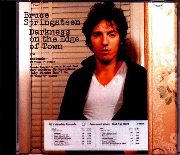 Bruce Springsteen/US Promotional 12 inch Single