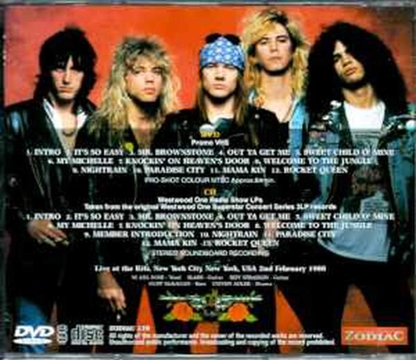 Guns N’ Roses/NY,1988 Upgrade - Image 2