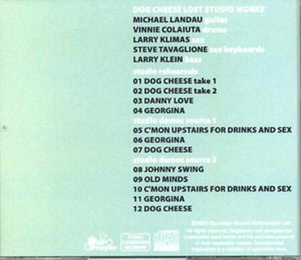 Dog Cheese,Michael Landou,Vinne Colaiuta/Lost Studio Works - Image 2