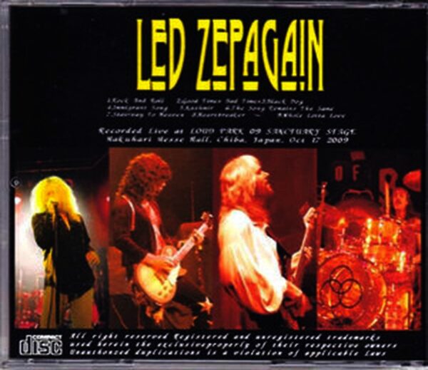 Led Zepagain/Chiba,Japan 2009 - Image 2
