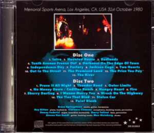Bruce Springsteen/CA,USA 10.31.1980 - Image 2