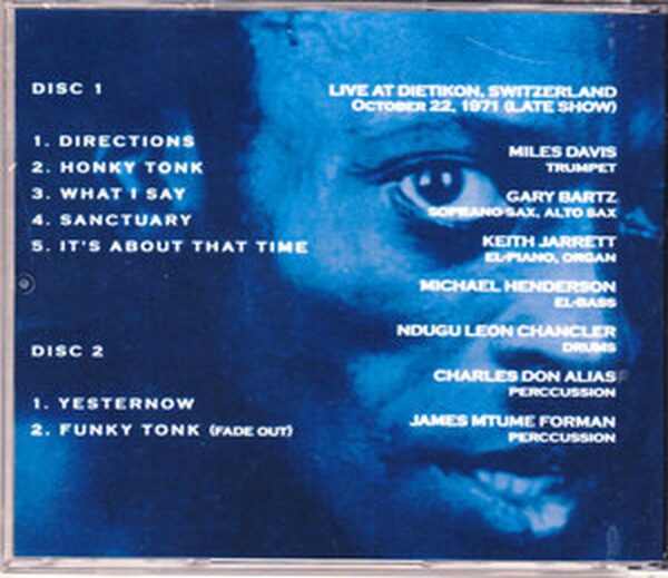 Miles Davis/Switerland 1971 - Image 2