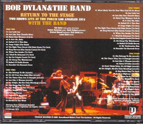 Bob Dylan, The Band/California, USA 1974 - Image 2