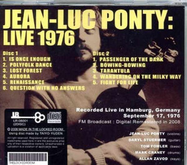 Jean-Luc Ponty/Germany 1976 - Image 2