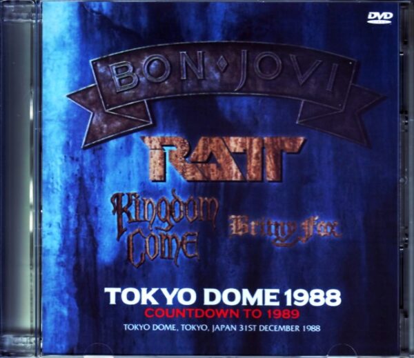 Bon Jovi,Ratt,Kingdom Come Bon Jovi/Tokyo,Japan 1988