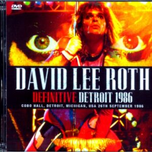 David Lee Roth/MI,USA 1986 Upgrade