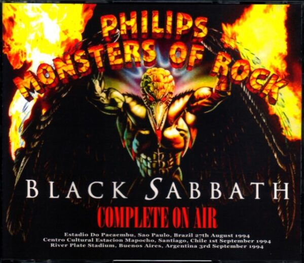 Black Sabbath South America Tour 1994