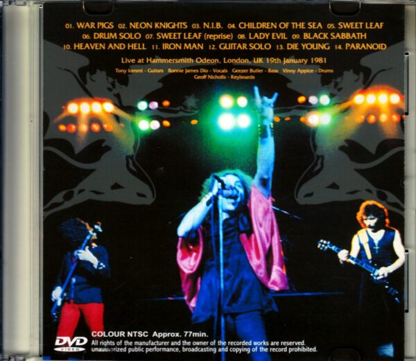 Black Sabbath/London,UK 1981 - Image 2