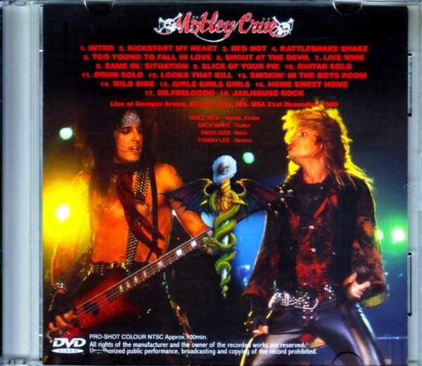 Motley Crue/MO, USA 1989 - Image 2