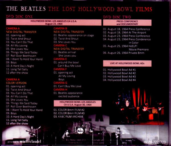 Beatles/CA,USA 1964 & 1965 Upgrade 2-Cam and more - Image 2