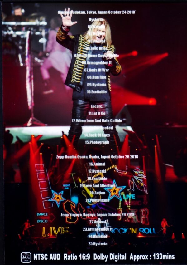 Def Leppard/Japan Tour Collection 2018 - Image 2