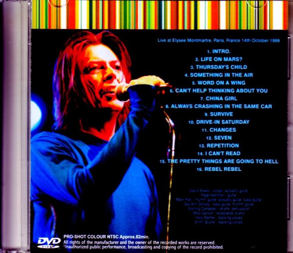 David Bowie/France 1999 - Image 2