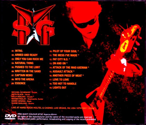 Michael Schenker Group/NV, USA 1999 - Image 2