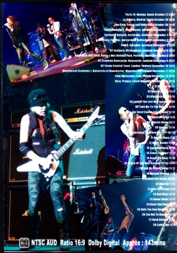 Michael Schenker Fest/Europe Tour Collection 2018 - Image 2