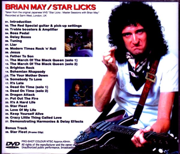 Brian May/Master Sessions Japan VHS Ver. - Image 2