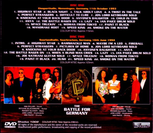Deep Purple/Germany 1993 & more - Image 2