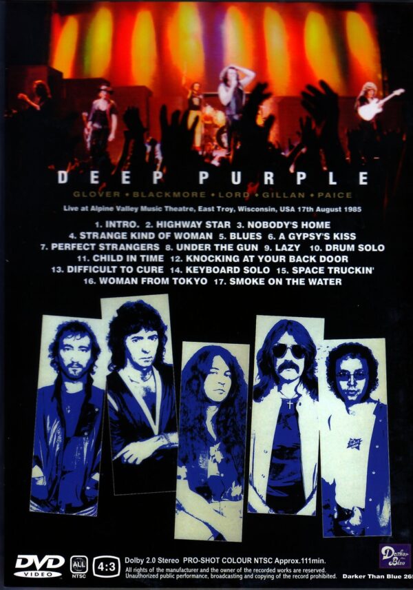 Deep Purple/WI, USA 1985 - Image 2