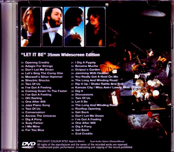 Beatles/Let it be 35mm Widescreen Edition - Image 2