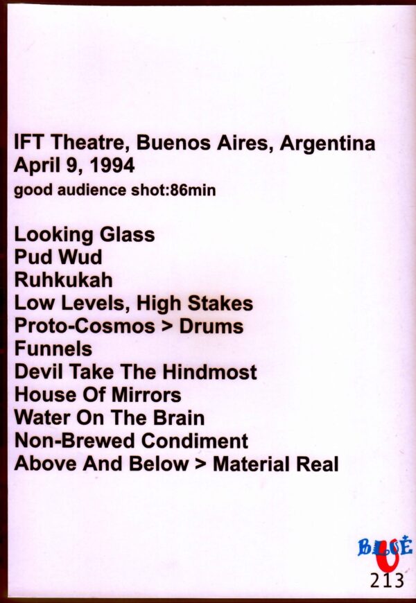 Allan Holdsworth/Argentina 1994 - Image 2