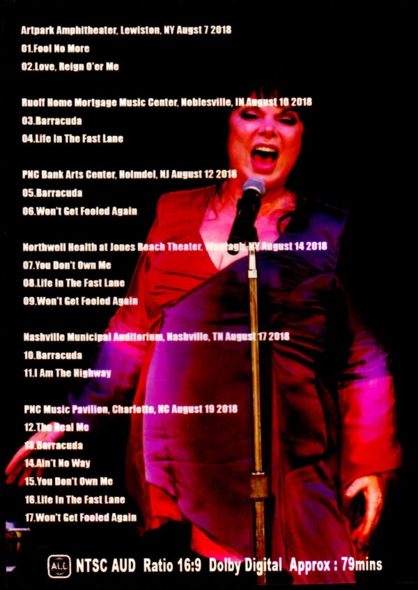Ann Wilson/US Tour Collection 2018 Vol.2 - Image 2