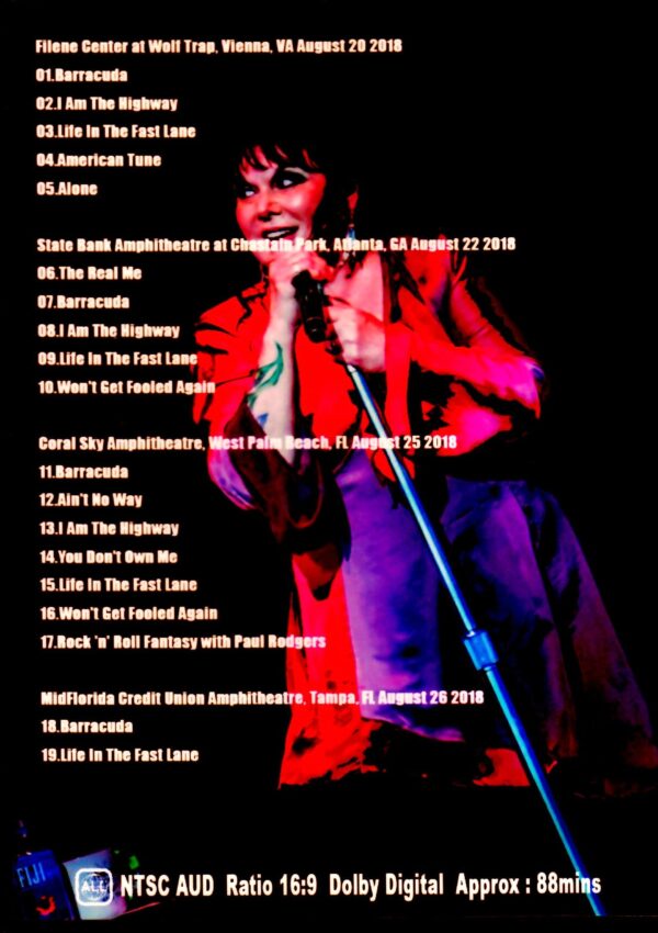 Ann Wilson/US Tour Collection 2018 Vol.3 - Image 2