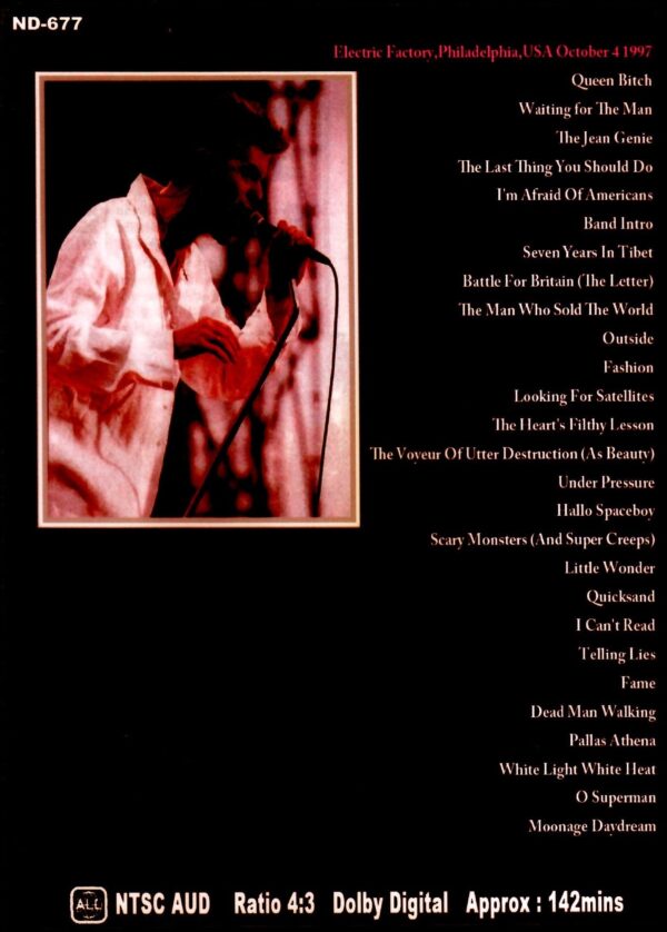 David Bowie/PA, USA 1997 - Image 2