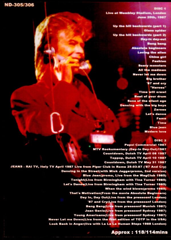 David Bowie/London,UK 1985-1987 & more - Image 2