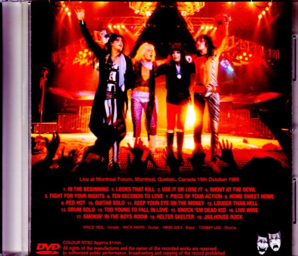 Motley Crue/Canada 1985 - Image 2