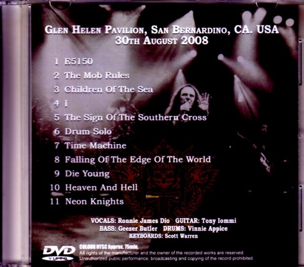 Heaven & Hell/CA, USA 2008 - Image 2