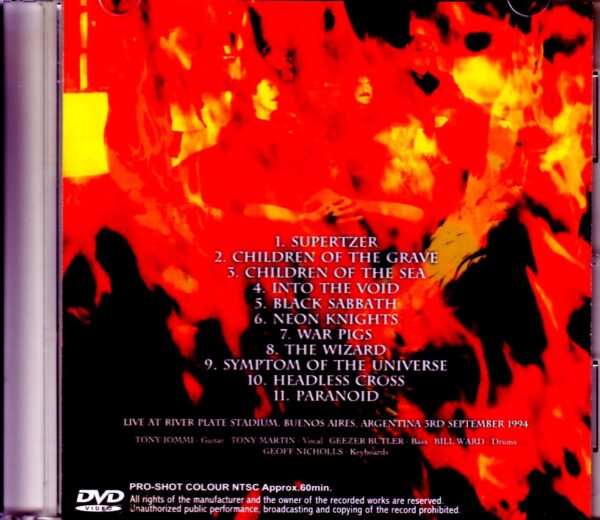 Black Sabbath/Argentina 9.3.1994 - Image 2