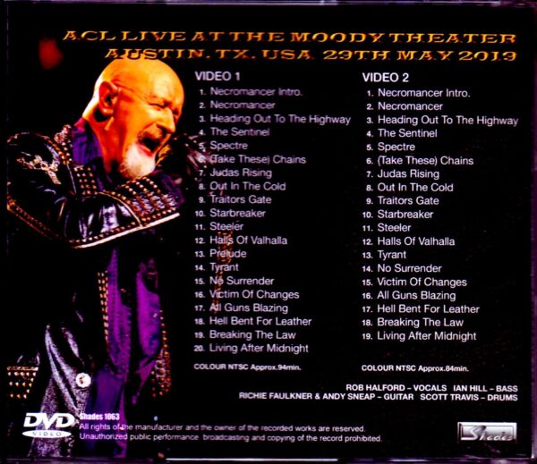 Judas Priest/TX,USA 2019 2 Source Ver. - Image 2