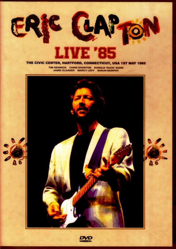 Eric Clapton/CT,USA 1985 Japanese LD Ver.