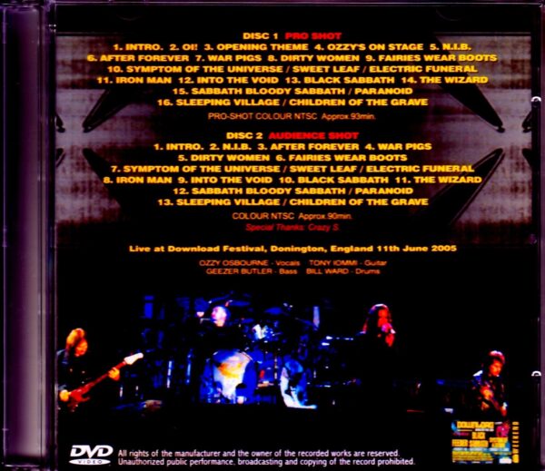 Black Sabbath/England,UK 2005 2 Source Ver. - Image 2