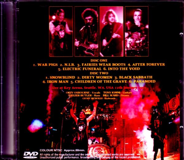 Black Sabbath/WA, USA 1999 - Image 2