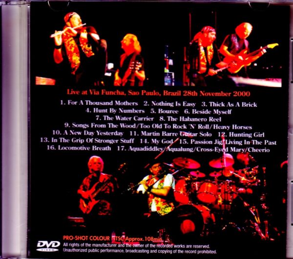 Jethro Tull/Brazil 2000 - Image 2
