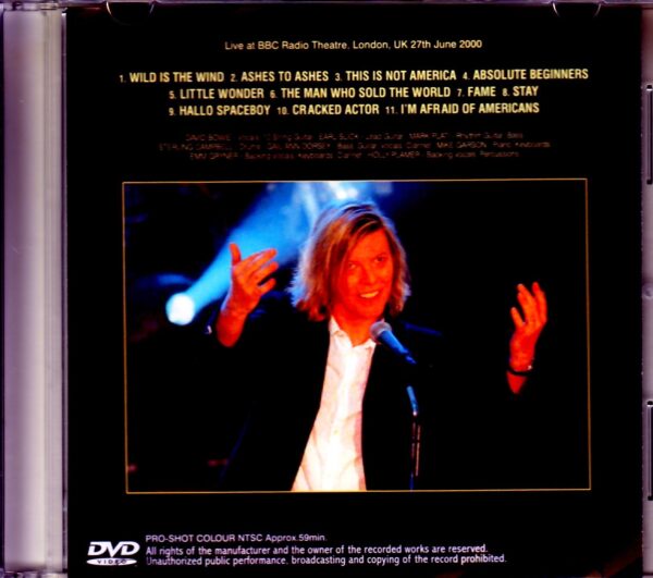 David Bowie/London,UK 2000 - Image 2