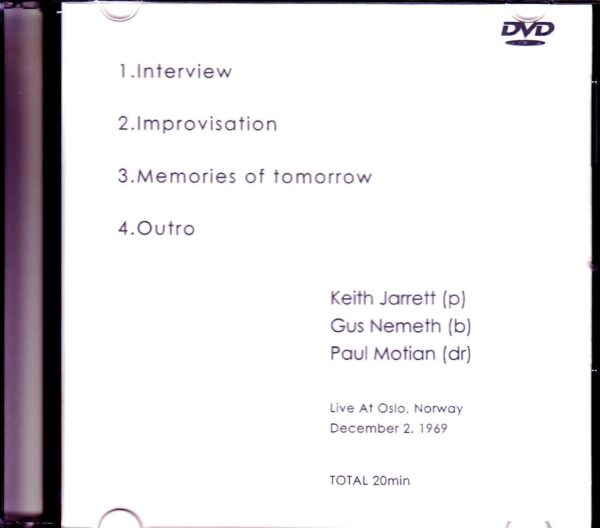 Keith Jarrett Trio/Norway 1969 - Image 2